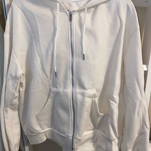 shein zip up hoodie, US size medium